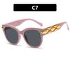 Fashionable Sunglasses Large Frame Cat Eye Sunglasses Non-Polarized Fashion Accessory 