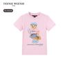 Teenie Weenie Kids Bear 5A Anti-bacterial Short Sleeve T-Shirt