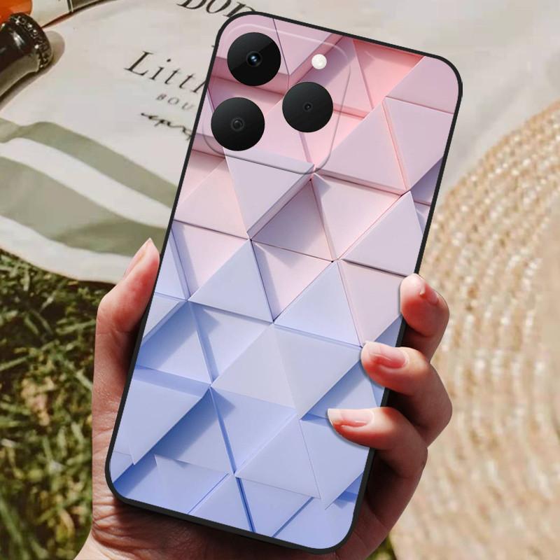 For Realme 15T Case New Fashion Cute Cartoon Luxury Soft Silicone Cover For Realme 15T Realme15T shockproof Funda 6.57" Coque