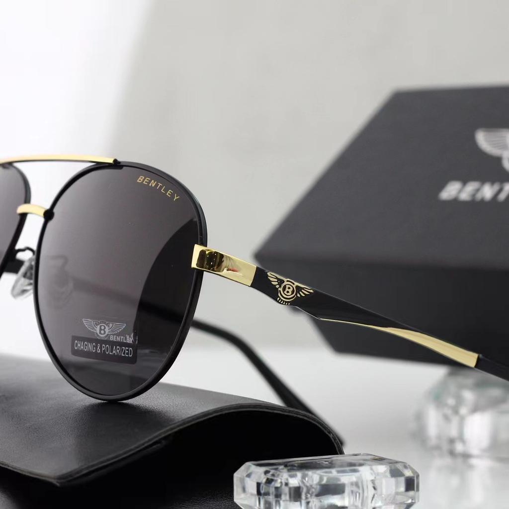 Car High End Men And Women Sunglasses Protection Goggles For Bentley Continental GT MULLINER Bentayga Flying Hurtling Spurlogo