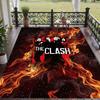 Soft Floor Carpet The Clash Pattern Area Rug Decorative Mat For Home Room Decoration
