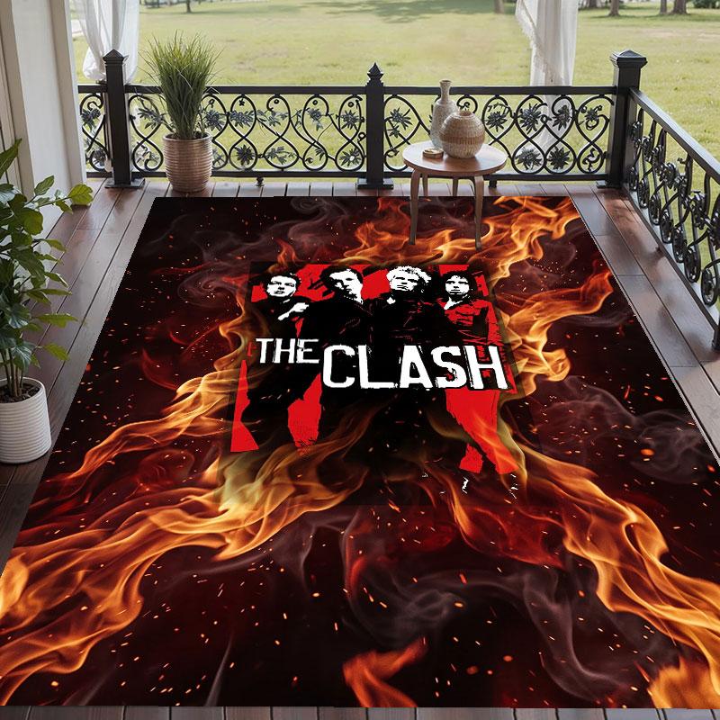 Soft Floor Carpet The Clash Pattern Area Rug Decorative Mat For Home Room Decoration