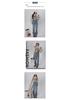 Women's Retro High-Waisted Wide-Leg Velvet Jeans