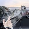 Car Fan 12V24V Small Electric Fan Large Truck Van Car Refrigeration Volt Car Inner Suction Cup Type