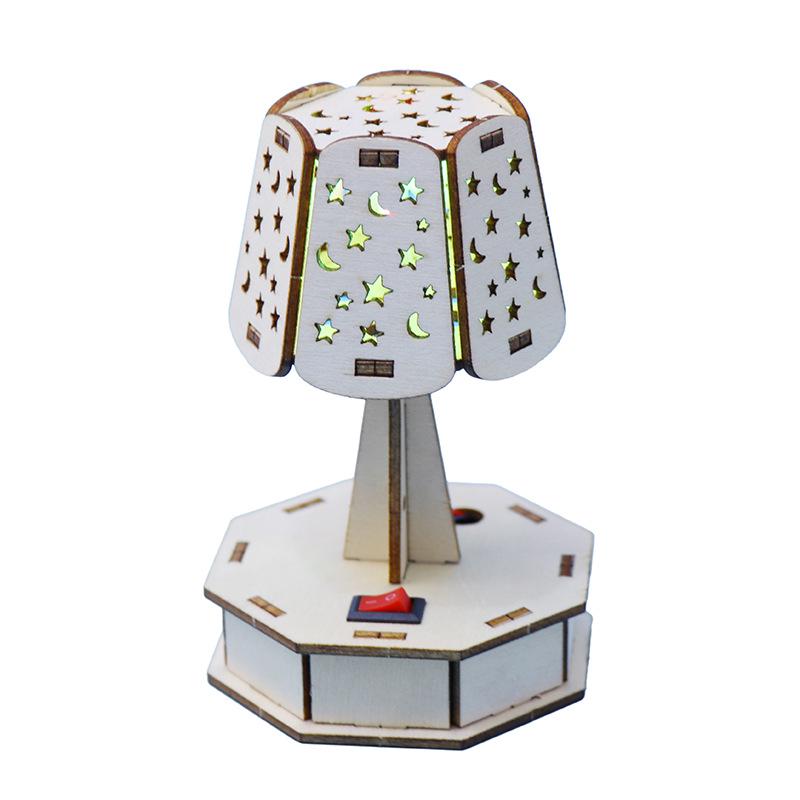 Innovative Colorful Desk Lamp Kit for Student Science Experiments and Handmade Teaching Aids 13x8 cm