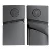 Face Plate Console Cover ABS Hard Case Anti-Scratch Side Plate Shell Shockproof Hard Shell Skin for PS5 Pro Disc/Digital Edition