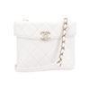 21K Winter Sheepskin Flap Bag, Shoulder Bag, Crossbody Bag Regular Women's White AS2877-B06662-10601