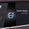 Car Emblem Center Pillar Sticker Auto Door Decorative Stickers For Volvo Xc60 Xc90 V40 V60 S60 V50 V90 S80 C40 XC40 V70 XC70 C30