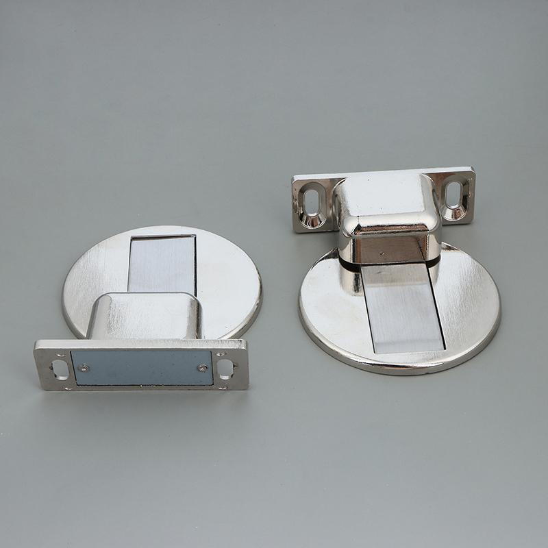 Magnetic Door Stop Stainless Steel Door Holder Stopper Hidden Door Catch Furniture Hardware Floor Door Stopper