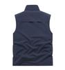 Men's Plus Size Multi-Pocket Breathable Vest for Spring and Autumn