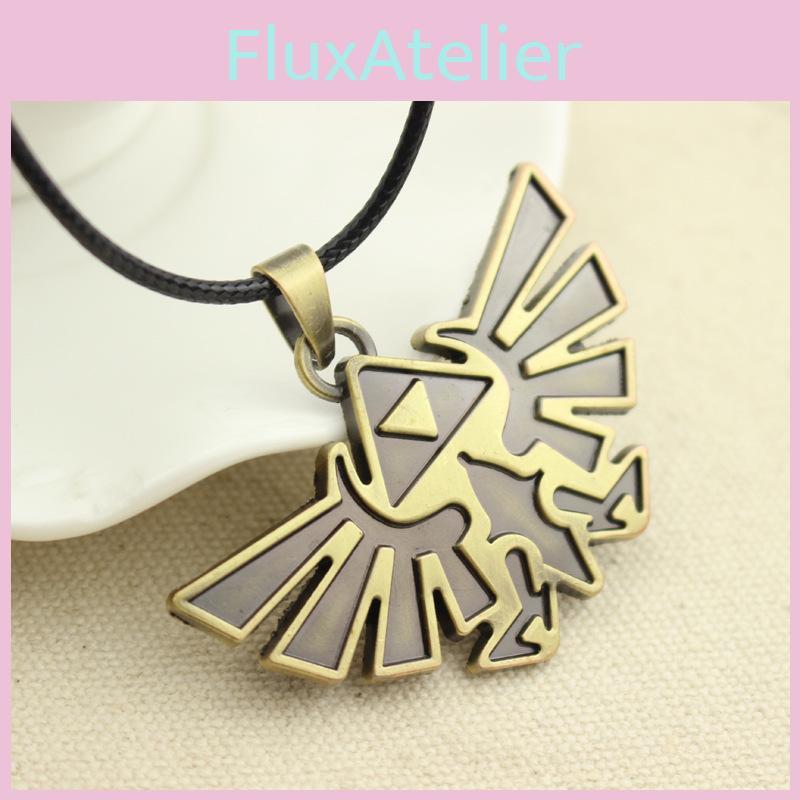 Legend Of The Zelda Game Themed Alloy Necklace Pendant For Accessory Unisex