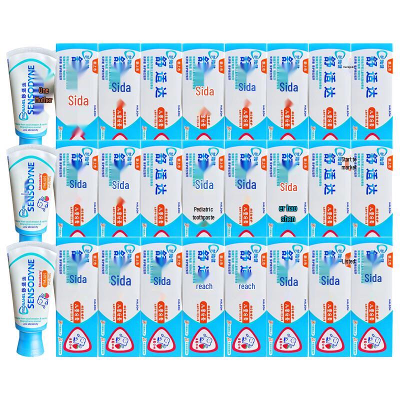 Sensodyne Enamel Protect Kids Strawberry Toothpaste 24-Pack