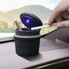 Car Ashtrays Portable Car Auto LED Light Cigarette Cigar Ash Cylinder For Peugeot 206 307 308 3008 207 208 407 508 508 407 2008