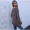 Autumn Winter Sweater Ladies Pullover V-neck Long Sleeve Mid-length Black Luxury Women's Sweaters