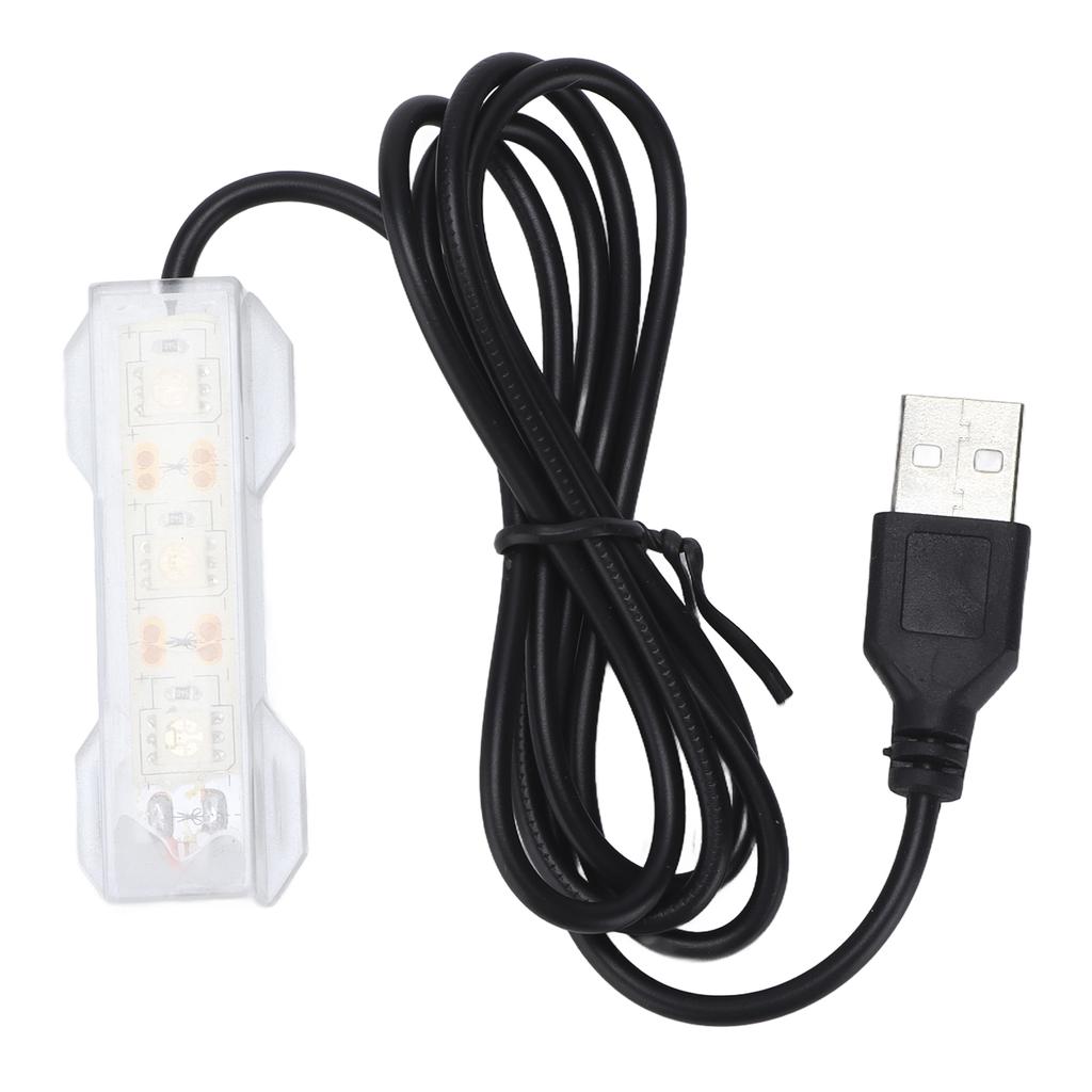 Aquarium Light USB Charging Plastic Fish Tank LED Light for Aquatic Plants Landscape