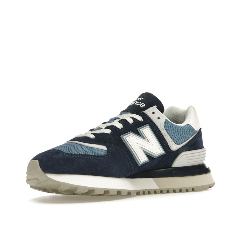New Balance 574 Legacy Navy Sea Salt Unisex Sneakers Blue U574LGVC