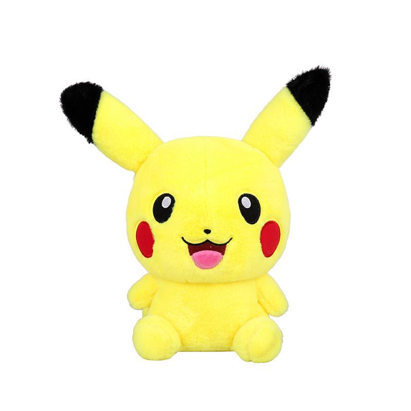Pikachu Plush Animal Bag For Kids Street Style Soft Material With Zipper Closure For Casual Use