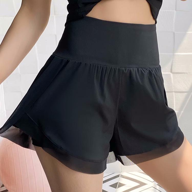 

Женские спортивные шорты из быстросохнущей сетки с высокой талией и защитой от воздействия окружающей среды Large (57.5-65 kg)