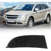 Car Front Bumper Fog Light Grille Cover Left/Right 68079853AB 68079852AB Compatible With Dodge Journey 2014 2015 2016 2017 2018 2019 2020(Right)