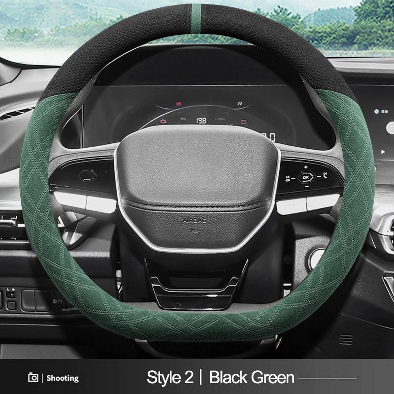 Car Steering Wheel Cover Wrap for Changan Chana CS35 PLUS 2018 - 2026 2026 D Type Steering-Wheel