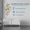 Metal Wall Clock for Living Room Designer Big Unique Clock for Wall Antique Handcrafted Wall Clock
