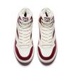 Anta Street Warrior 3 Synthetic Leather Non-Slip Wear-Resistant Casual High-Top Skate Shoes Men Sneakers Ivory-White Crimson 912548087-1