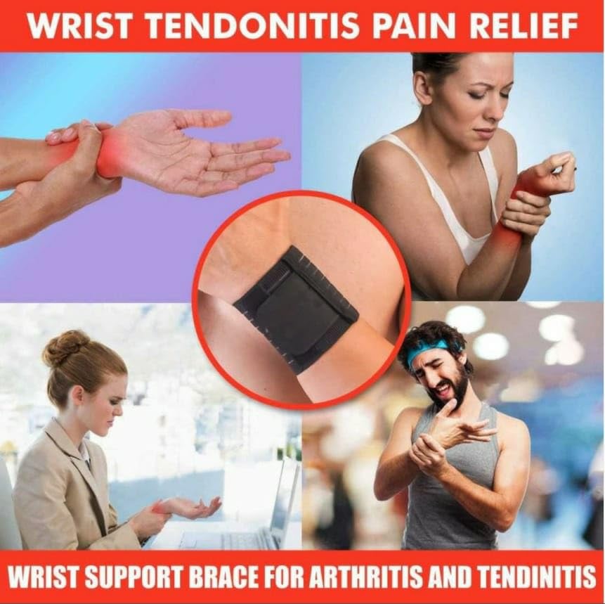 DipNish Adjustable Elasticized Wrist brace with double lock for Men & women Free Size.. Wrist Support