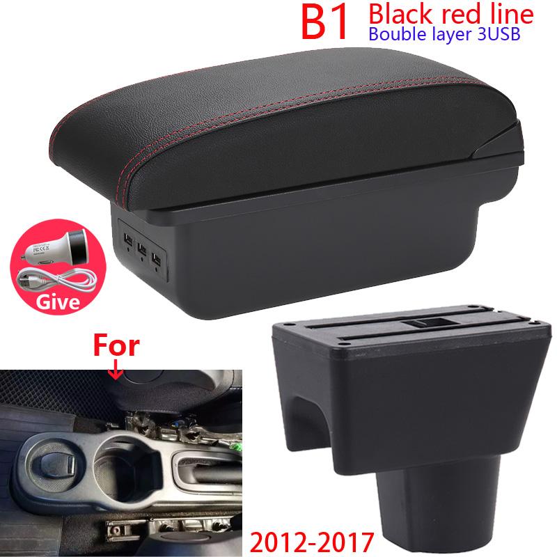 For Renault Duster Armrest For Nissan Terrano 3 Renault Duster Oroc Car Armrest Box 2012-2018 Storage Box Parts Car Accessories