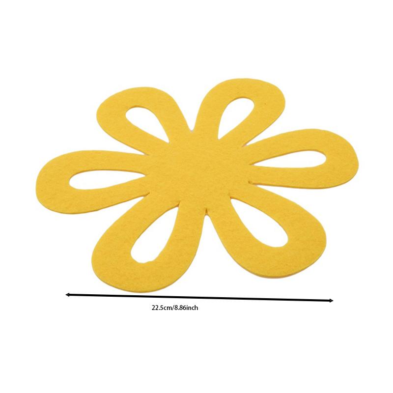 6 ks/sada Kuchyňské náčiní Butterfly Pot Mat Pan & Dish Protectors Prostírání