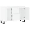 Sideboard White 101.5 X 35 X 70 Cm Particleboard