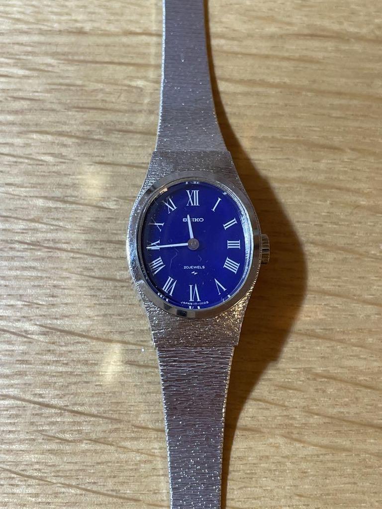 [USED] SEIKO Bracelet Women's Analog Hand-Wound Watch