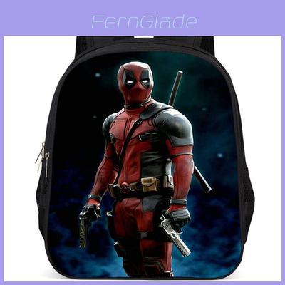 Deadpool 15-inch Extra Large Capacity Lightweight Oxford Cloth Kids Backpack