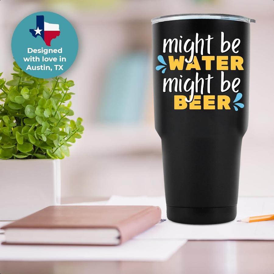 

Смешной там может быть пивной тамблер 30 унций Смешные подарки на пивную тематику для мужчин Идеи подарков для любителей пива Уникальные подарки для любителей пива День рождения От United States