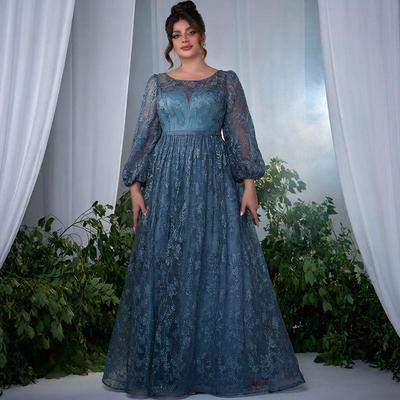 2026 Elegant Summer Banquet Aura Queen Dress - Long & Fashionable