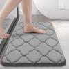 Olanly Bath Mat Rug Machine Wash Dry Cozy Memory Foam Ultra Soft Bathroom Rug Thick Bath Mat For Bathroom Floor Tub And Shower
