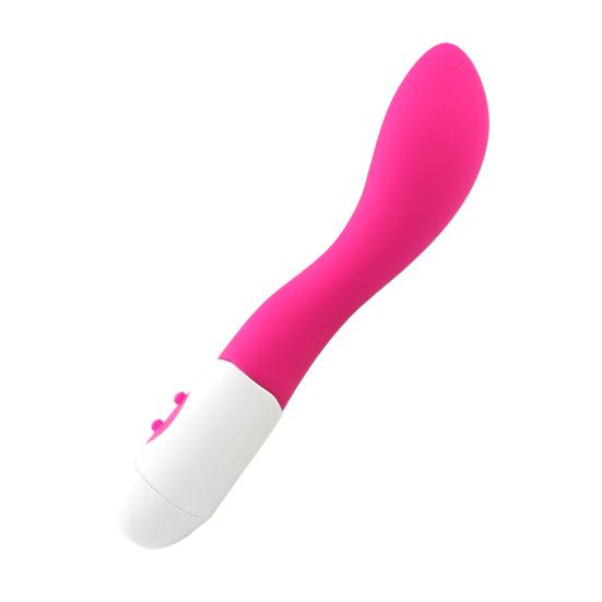 Women Silicone Vibrator 10 Vibration Modes Sex Toy Battery Powered G-Spot Vibrator Clitoral