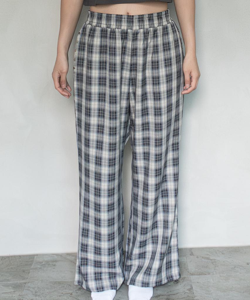 OGI Navy Check Pajama Pants