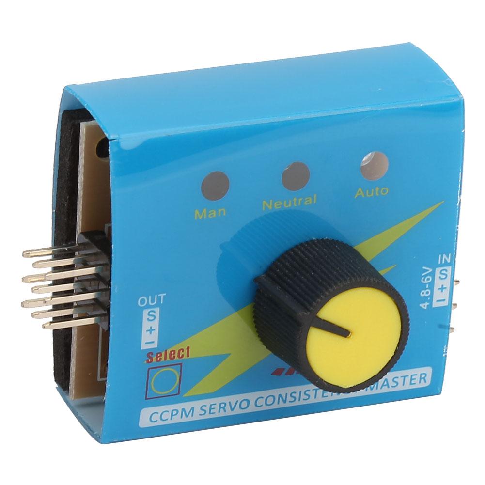 3 Channels Multi Servo Tester RC Motor ESC Testing with Three Stage Indicator DC 4.2 6.0V