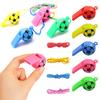 Sifflets de Football en Plastique Colorés Mélange Aléatoire 5/10/20PCS Sifflets avec Cordon Sifflet d'Encouragement Arbitre Fans de Sport Fourniture ZYF