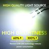10pcs Led Car Light Glass 6000K White Automobiles license Plate Lamp Dome Read DRL Bulb Style 12V Universal