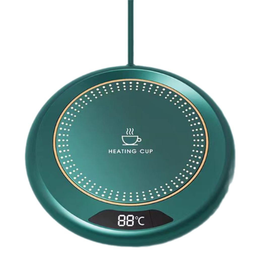 Small Coffee Warmer Coaster USB Powered Beverage Warmer Pad Warming Plate Heating Cup Pad Suitable for Hot Beverages
