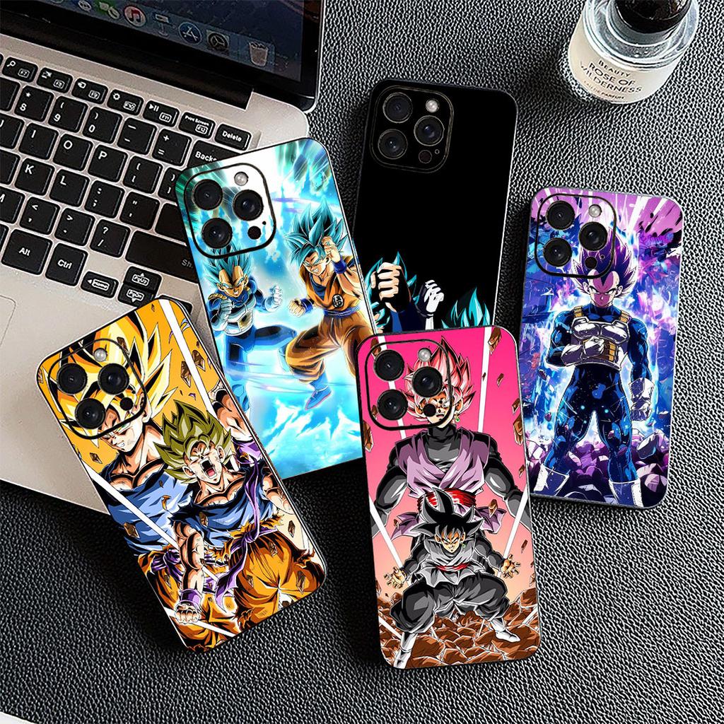 for Samsung Galaxy S20 S22 S21 FE Ultra Plus A07 A17 A15 A16 A25 A57 A37 Phone Case Vegeta Dragons Gokus Balls DragonBalls Z