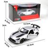 Norson 1:43 Alloy Metal Pull-Back Sports Car Model Toy for Boys