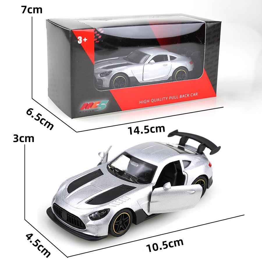 Norson 1:43 Alloy Metal Pull-Back Sports Car Model Toy for Boys