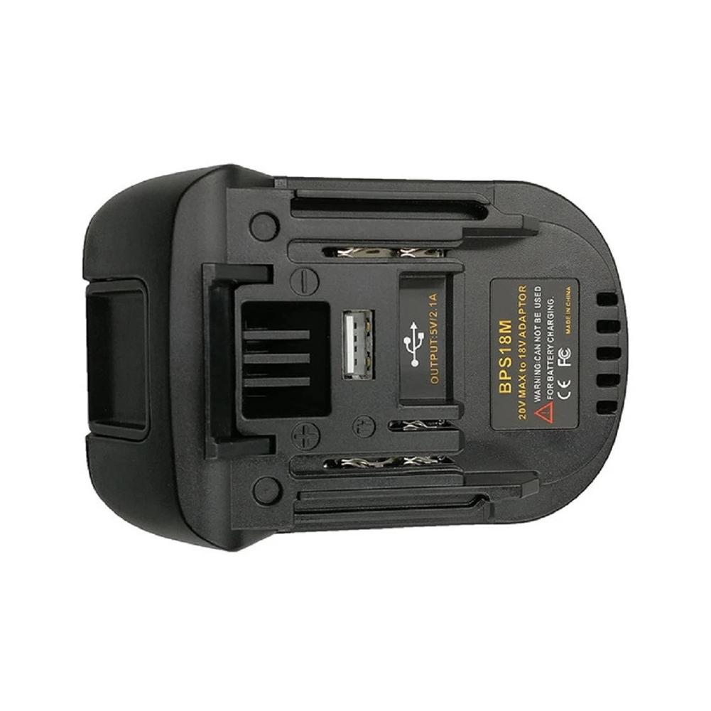 

Замена адаптера батареи электроинструмента BL1860 BPS18M Кабель Для Black & Decker Для DMAKITA Аккумулятор 18v BL1830 China Mainland
