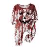 Print Cute Family Set Pajamas, Home Clothes, Family Set Long Sleeve Top Pants Set