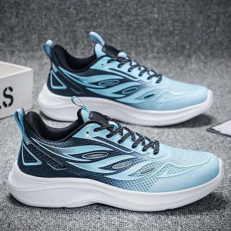 Fashion Breathable Low-Top Jogging Sports Shoes for Men Korean High Quality Original Fashion Gym Walking Comfortable Man Casual Sneaker