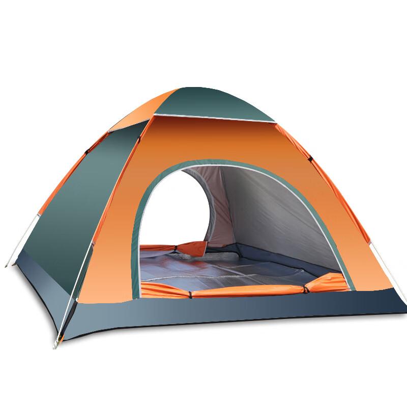 JIAYOUDING Automatic Pop-Up 3-4 Person Camping Tent