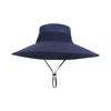 Summer widened brim sun hat men's outdoor mountaineering fishing sun protection hat quick drying waterproof breathable bucket hat