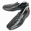 Kenneth Cole Leather Slip-On Bump Shoes [7M/25.0/Black] Dress Shoes